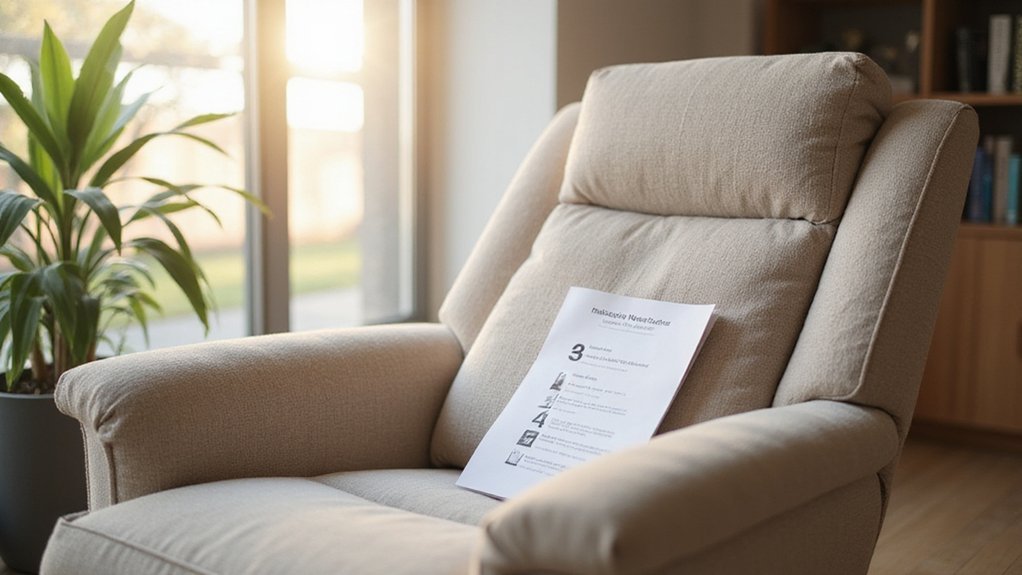 adjust recliner chair mechanism