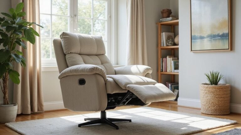 comfortable recliner with dual power