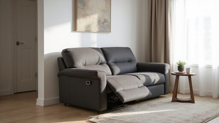 corner friendly reclining loveseat
