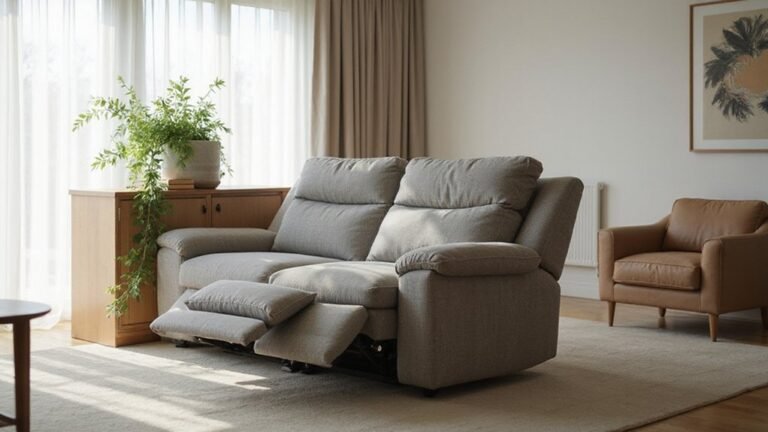 creative recliner back conceals