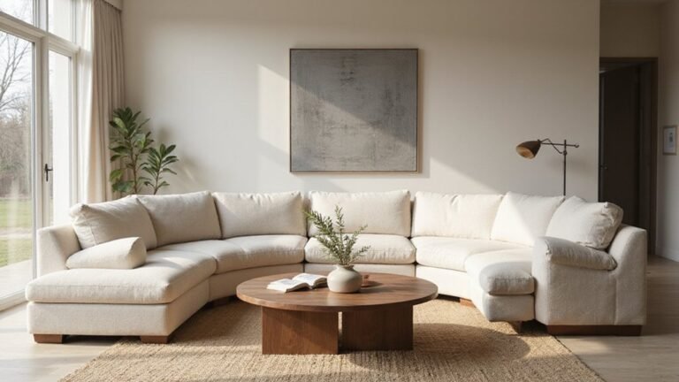 curved reclining couch selection