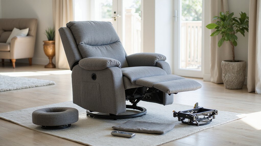disassemble ashley power recliner