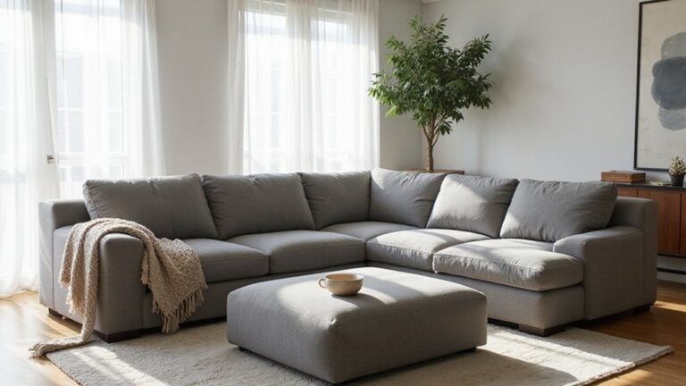gray sectional recliners