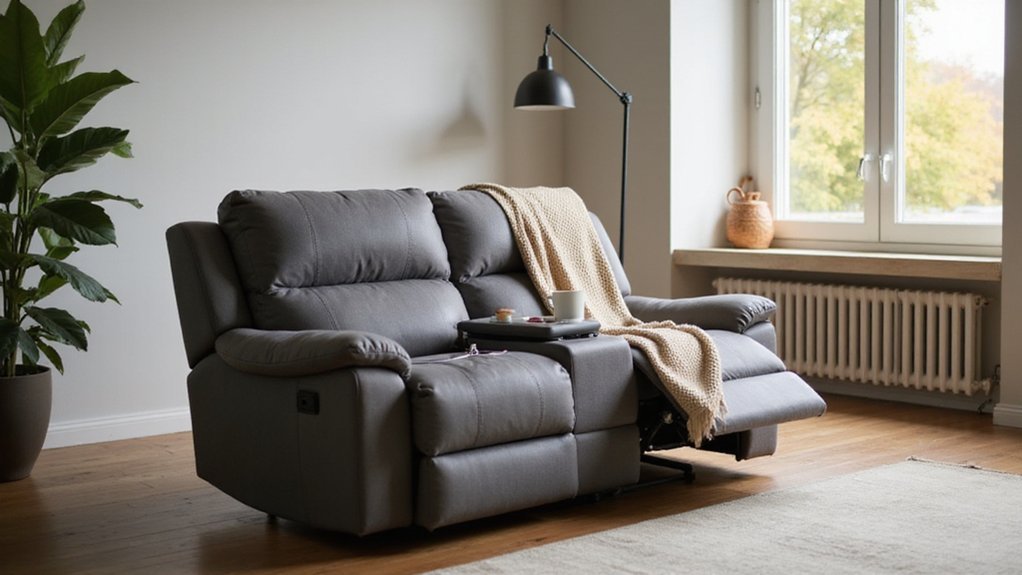 luxurious reclining loveseat options