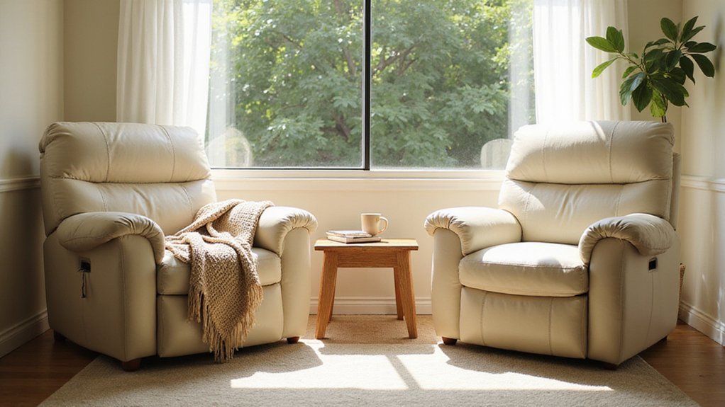 optimal recliner living room layout