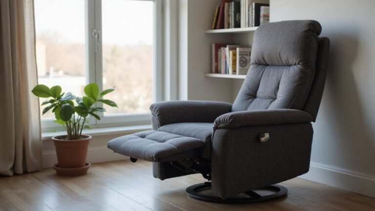 recliner fits close wall