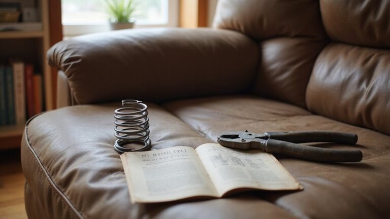 recliner spring repair guide