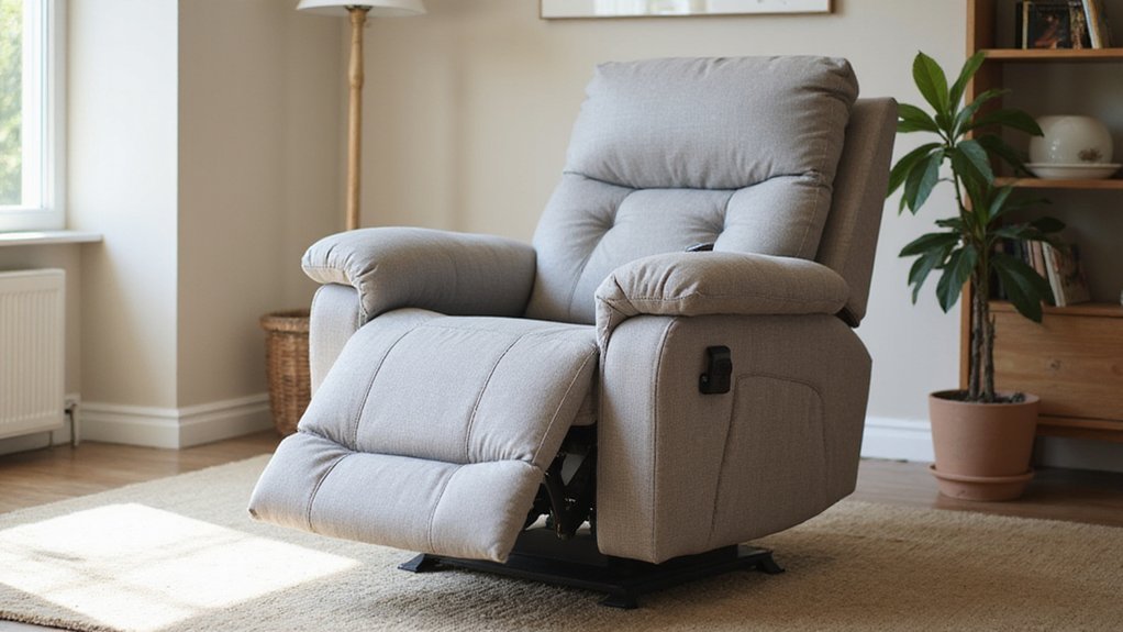 recliners with lifting features