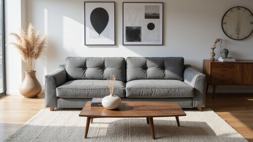 reclining sofa room styling