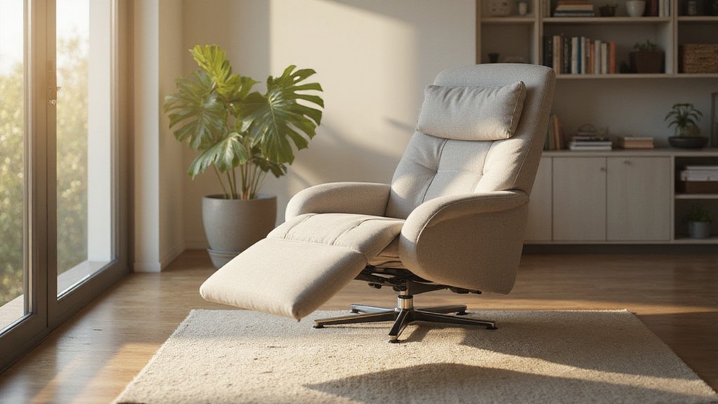 secure swivel recliner lock