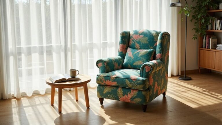 stylish printed fabric recliners