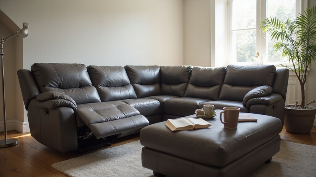 top reclining sectional list